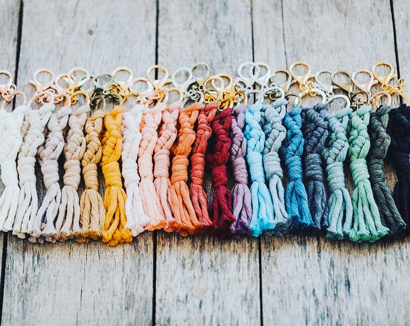 |Macrame Keychain|